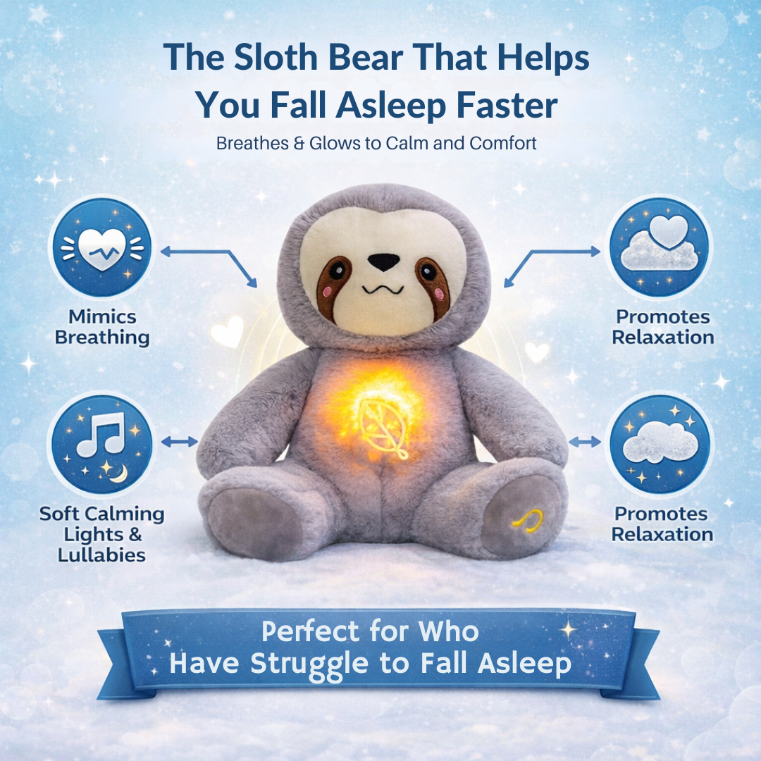 Sloth Bear Breathing Sleep Companion